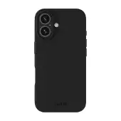 Holdit Silicone Case voor de Apple iPhone 16 - Zwart