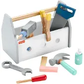 Top 1 Toys Fisher-Price hout gereedschapkist