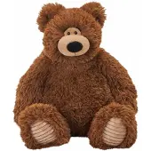 Wild republic Knuffel - 35x40 - SnuggleLuvs - Bruin Beer - - OneSize - Knuffels