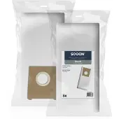 SQOON microvezel stofzuigerzakken 5 zakken (123schoon huismerk)