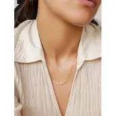 Hey Happiness Ketting 'Pearl Cluster' goud