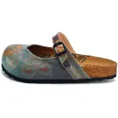 Goby Clogs 'Women shoes -Calceo mules CAL2204' blauw