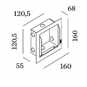 Wever & Ducre - ORIS / RETO 1.3 RECESSED HOUSING INCL. PLASTERKIT