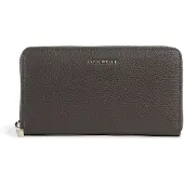 Coccinelle Metallic Soft Portemonnee Leder 10 cm groente