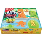 ZIMPLI KIDS badspeelgoed Dino verrassing badbom 6 stuks multicolor.