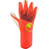 Uhlsport FM Absolutgrip Hybrid Keepershandschoenen Felrood Zwart Felgeel
