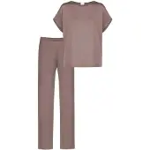 Mey Pyjama 'Pure Chic' bruin