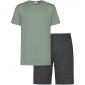 Mey Pyjama kort 'Midnight Classic' groen