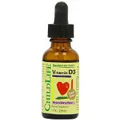 ChildLife Essentials, Vitamine D3, Natuurlijke Berries, 1 fl oz (30 ml)