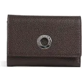 Mandarina Duck portemonnee Mellow Leather Wallet with Flap Espresso donkerbruin