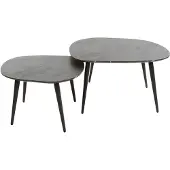 AnLi Style Salontafel Onyx rock set/2