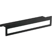 Guido Gusto Handdoekrek 43 cm mat zwart