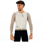 Castelli - Corretto L/S Jersey - Fietsshirt XL, grijs