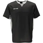 Spalding Referee Short Sleeve T-shirt Zwart XS Man