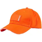 Kentucky Horsewear Horsewear - Cap rubber logo oranje