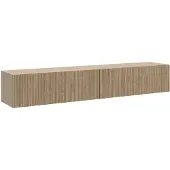 Selsey TV-meubel Sian zwevend | spaanplaat naturel 175x28.5x32 cm tv-meubels | NADUVI
