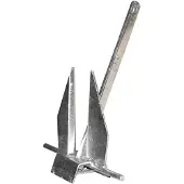 Nantong Five-wood Danforth Anchor Zilver 25 kg
