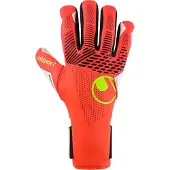 Uhlsport FM Absolutgrip HN Keepershandschoenen Felrood Zwart Felgeel