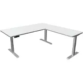 Kerkmann Zit sta hoekbureau Move-3 premium wit 180x180cm