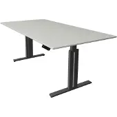 Kerkmann - Bureau Move-3 elegant licht grijs 200x100cm elektrisch verstelbaar