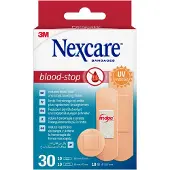 3M Nexcare Pleisters Blood Stop Strips 3 Maten Assortiment N1730As 30 St Pleister