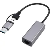 Gembird USB 3.2 gen1 Gigabit netwerk adapter -