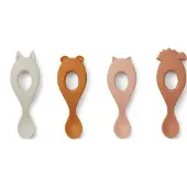 Liewood Livia lepel 4-delig Rose mix