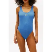 Tommy Hilfiger Scoop Back One Piece Copenhagen Blue Size: L | One-Pieces Outlet | Dames | Blauw