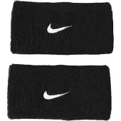 Nike Swoosh Classic Doublewide 2pack Tennispolsband Black/White One Size