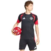 Adidas Manchester United Trainingsshirt 2026-2027 Zwart Rood Wit