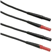 Fluke TL27 Veiligheidsmeetsnoerenset Stekker 4 mm Stekker 4 mm 1.50 m Rood, Zwart 1 stuk(s)