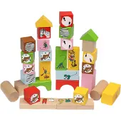 Peppi Pitkätossu Knuffels beige / groen / rosa / rood