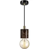 Nordlux Hanglampe , Siv, dimbare, Roestbruin, Woonkamer, Steen