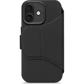 Decoded Zwartured Silicone 2 In 1 Wallet iPhone 17 Hoesje Zwart