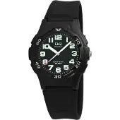 Q&Q Analoog horloge 'Klassisch' zwart