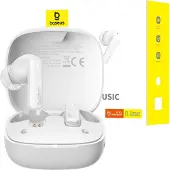 Baseus Bluetooth hoofdtelefoon Bowie E19 wit