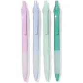 HEMA Pennen rubber blauwschrijvend - 4 stuks