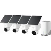 Eufy SoloCam E42 4-Pack + HomeBase 3