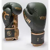 Venum x Rajadamnern Muay Thai Kickbokshandschoenen - Militair Groen - 10 OZ