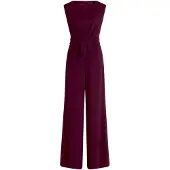 Vera Mont regular fit jumpsuit in wikkel-look