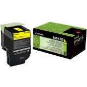 Lexmark Toner 80C2XY0 (802XY) Geel Extra hoge capaciteit