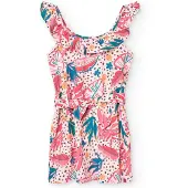 Boboli Printed Mouwloze Jurk