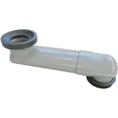 Haas Ruimtebesparende Verloopbocht Horizontaal 110/90