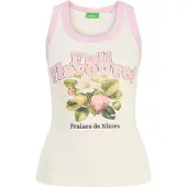 Jack & Jones Jxhilda str sl print top jrs