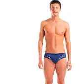 Arena Graphic Swim Swimming Brief Blauw FR 105 Man