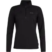 Protest Skipully Women Senna 1/4 Zip Top True Black-XL