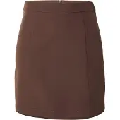 Pieces Pcbozzy Minirok Dames Bruin XL