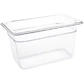 Vogue Gastronormbak Vogue, polycarbonaat, transparant, GN1/4, 150mm diep