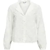 Vila Blouse 'OBJKarli' wit