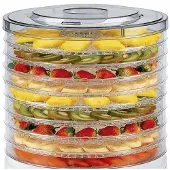 Concept SO1020 Voedseldroger XXL - Dehydrator - Elektrische droogoven - 9 lagen - Voor gezonde snacks en chips